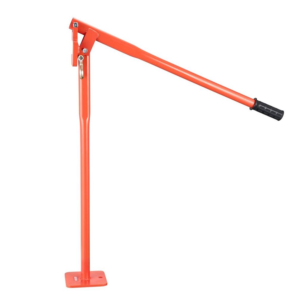 91.4 cm T Post Puller, Heavy Duty Steel Fence Post Puller, 300 kg Load Capacity, Labor-Saving T-Post Remover Tool for Round Fence Posts, Sign Posts &