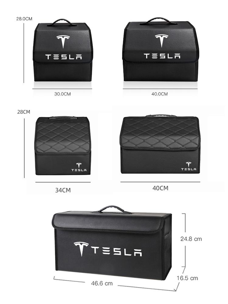 Reis Opbergbox Kofferbak Auto Opvouwbare Koffer Accessoires Voor Tesla Model 3 Model S Model X Model Y Cybertruck Roadster SpaceX