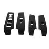 Car Window Lift Switch Panel Cover Carbon Fiber Style Replacement for Civic 11th 2022 LHD