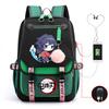 Demon slayer ghost extermination column student schoolbag junior high school student primary school student middle school student backpack