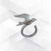 Adjustable Wild Bird Ring Symbolizing Freedom Ring With Intricate Detailing For Nature Enthusiasts Alloy Jewelry