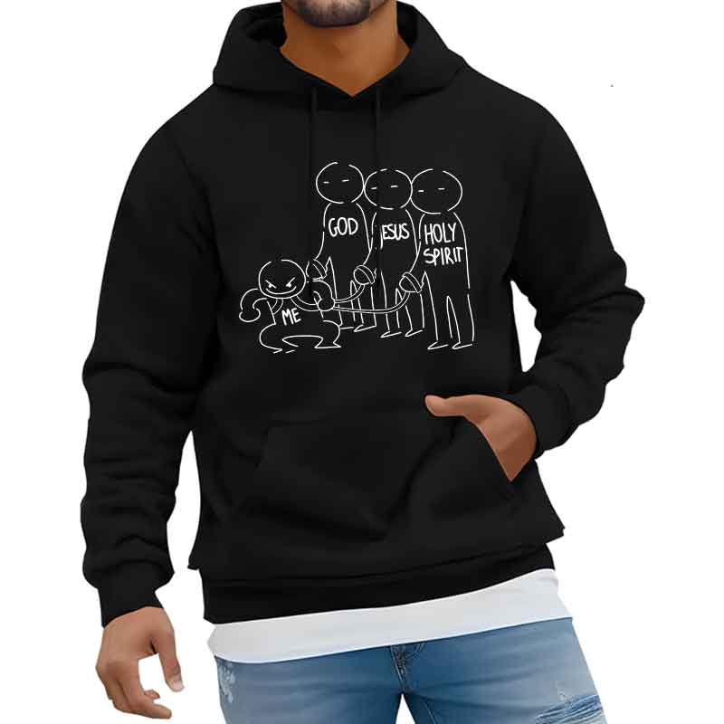 Interesse Bedruckter Herren Damen Kapuzenpullover Street Trends Lässiges Kapuzenshirt Mode Unisex Sportbekleidung Herbst_Winter Oberteil