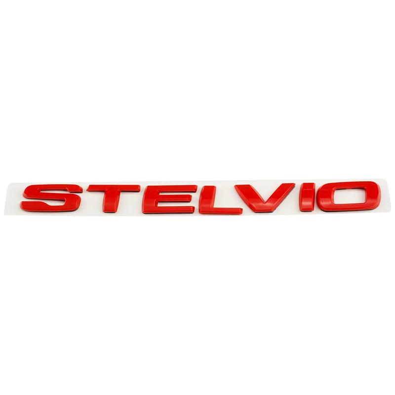 ABS Car Body Sticker Letters Badge Styling for Alfa Romeo STELVIO VELOCE GIULIA Q2 Q4 Ti Logo 2025 Auto Side Emblem Accessories