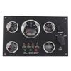 12V/24V Combination Gauge Cluster Oil Pressure Level Water Temperature Voltage Display Meter Gauge with Ignition Keys Switchs