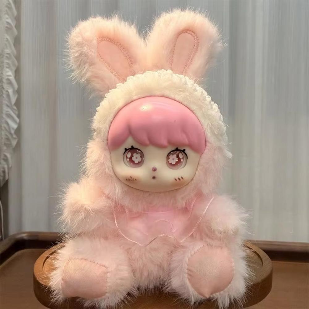 Hangings Decoration Bunny Pendant Bag Charm Vinyl Doll Toy Rabbit Plush Keychain  Jewelry Gift