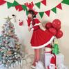 Christmas Costume Shawl Cape Santa Costume Christmas Costume Party Dress New Year's Robe Performance Costume