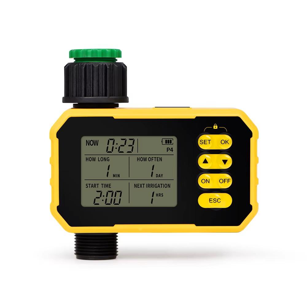 New 1/2 Outlets Solar Irrigation Timer Smart APP Control Automatic Irrigation System Outdoor Water Timer Garden Watering Tool