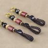 Chinese Style Key Accessories Lanyard Braided Rope Keychain Diy Xiangyun Rope Keyring Sandalwood Rope Pendant