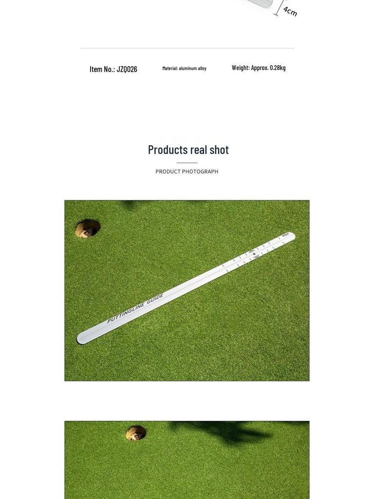 PGM Golf Presisjonsputterguide med Trajektorie- og Toppspinnkontroll