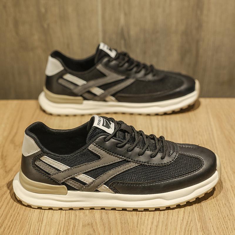 Forrest Gump shoes men's 2025 new true mesh versatile trend casual board shoes men's sports shoes platform German training shoes