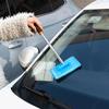 Car Window Cleaning Brush with Removable Microfiber Pad for Car Windshield  Home Office Cleaning