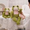 Soft Toy Cartoon Accompany Toy Plush Toys Frog Stuffed Toy Muscle Frog Doll Frog Plush Doll
