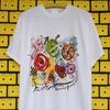 Vintage 1988 Jean Tinguely T Shirt Swiss Modern Art Metamatic Sculptor Dadaism Avant Garde Artist Flammarion Tee Size M/L