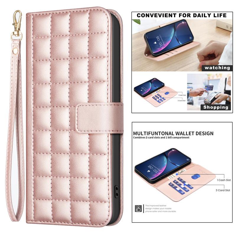 Wallet Flip Case on For iPhone 16 Pro Max Classic Phone Leather Cases For Apple iPhone16 Plus 16Pro Coque Card Slot Back Cover