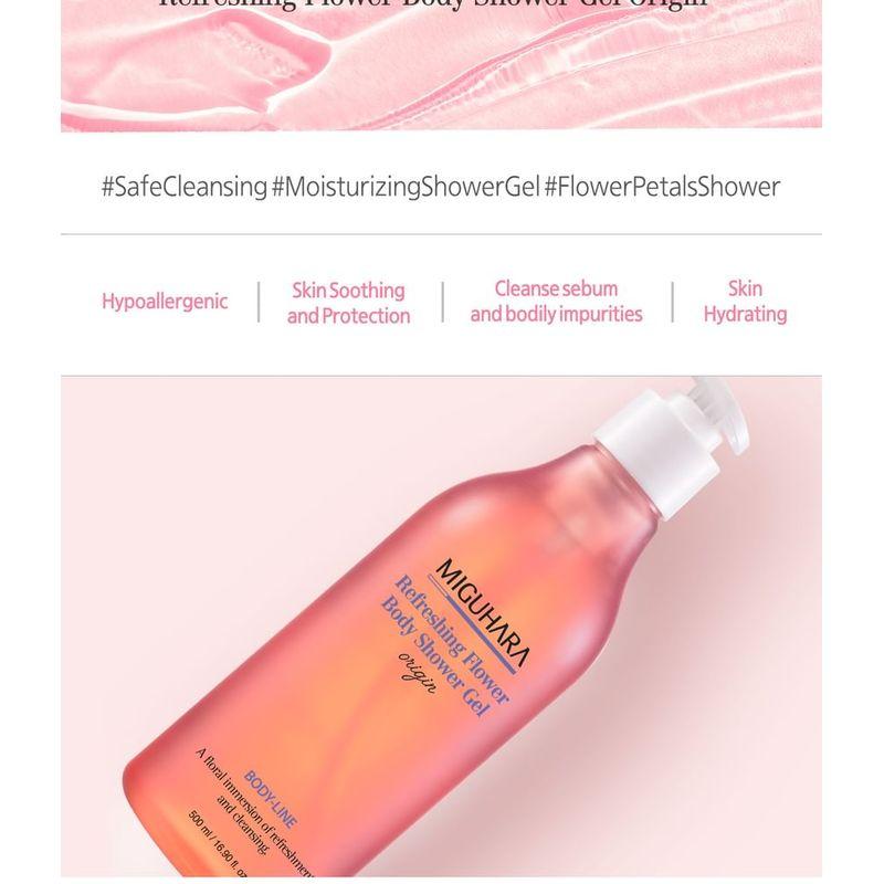 MIGUHARA Refreshing Flower Body Shower Gel Origin
