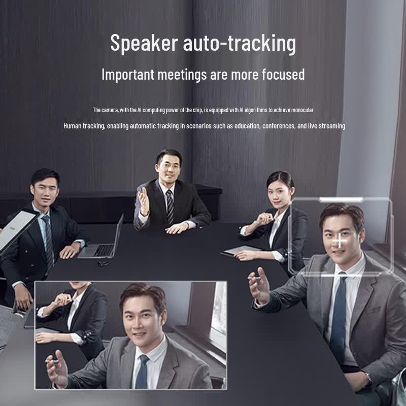 Lenovo YT-HD18W AI Tracking 1080P PTZ Video Conference Camera (CN Version)