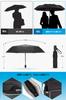 Folding large automatic 8 folding large folding typhoon rainy season water quick strong wind for both sun and UV UV big storage pouch umbrella, size,