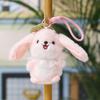 Plush Bunny Keychain Toy With Cute Ears For Wedding Gifts And Bag Decor