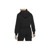 Nike Women's Black Hoodie with Daisy Logo Embroidery Loose Fit