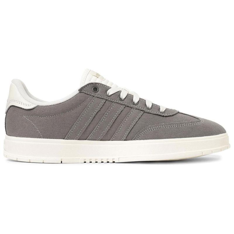 Adidas GRADAS Slip Resistant Abrasion Resistant Low Top Skateboard Shoes Unisex Gray Sneakers IH8693
