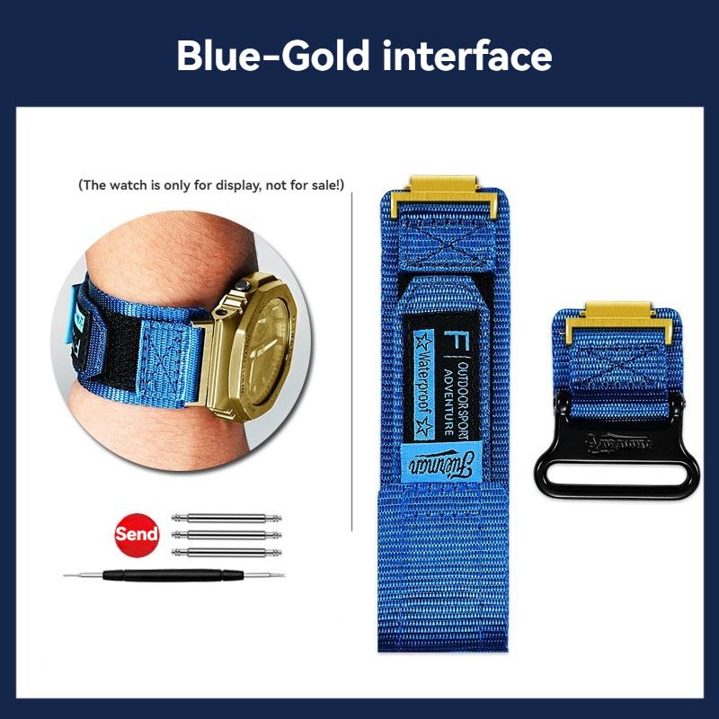 

For Casio G-SHOCK GA-2100 GA2100/2110 Nylon Strap GM-2100/GBM-2100 modified fabric Watch band men Bracelet wristband For GM-2100 GBM-2100