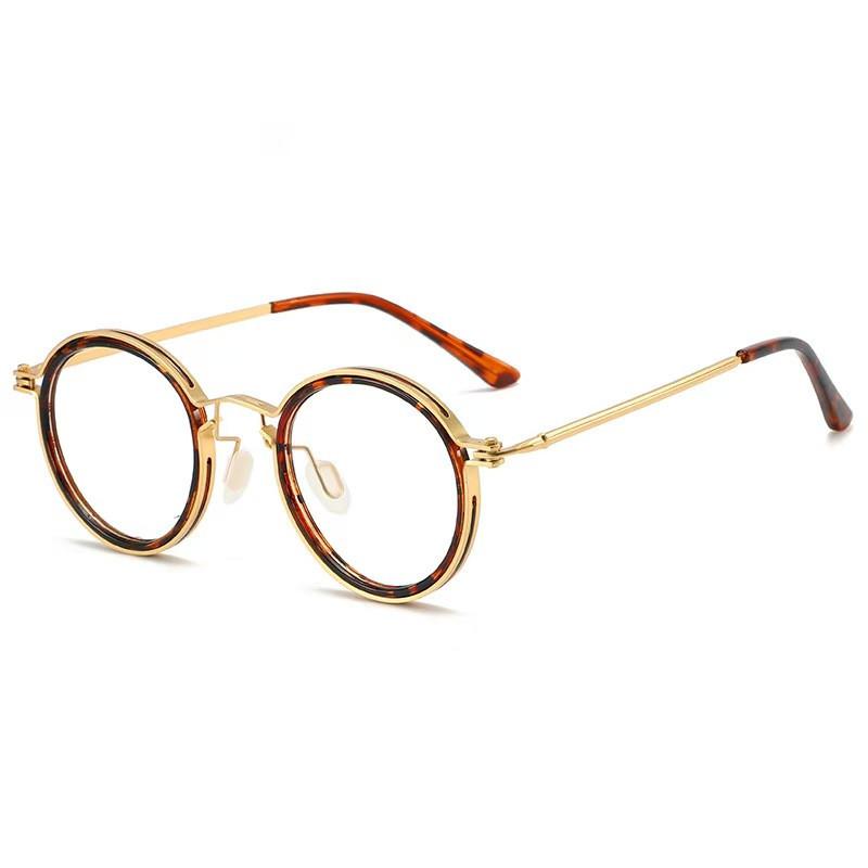

Retro Anti Blue Light Blocking Glasses For Men Women Transparent Computer Eyewear Replaceable Optical Lens
