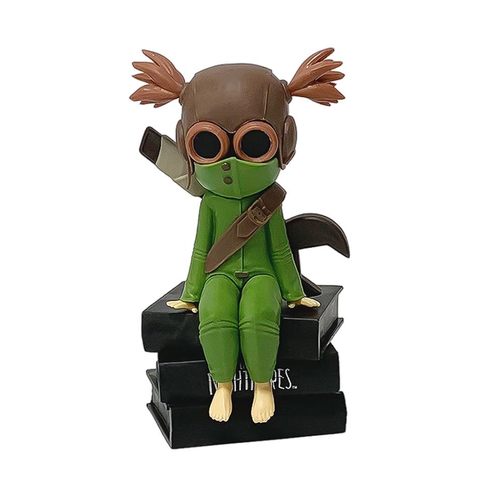 Little Nightmares Figurka Six/Mono/Leon Żółty Płaszcz Przeciwdeszczowy Anime Gra Figurka Akcji Model Kolekcjonerski Zabawka PVC Akcja Dla dorosłych Prezenty