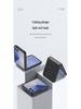 Samsung ZFlip7 Case: Ultra-Thin Lambskin Leather, Frosted Finish, Anti-Drop, Anti-Slip, for Foldable Screen.