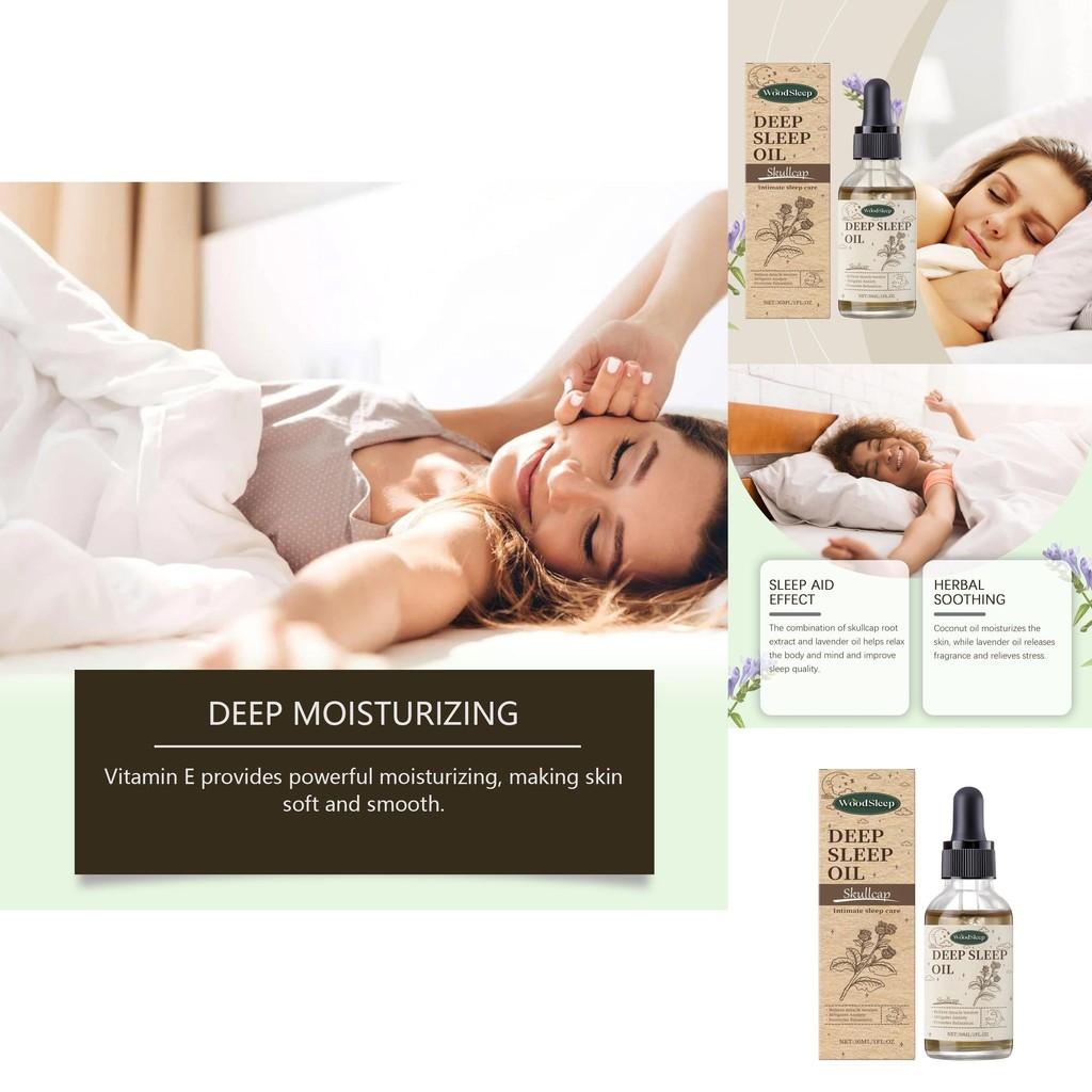 Relaxing Huangqin Woodsleep Sleep Oil For Calming Sleep And Nourishing Skin 30ml Perfect For Every Night