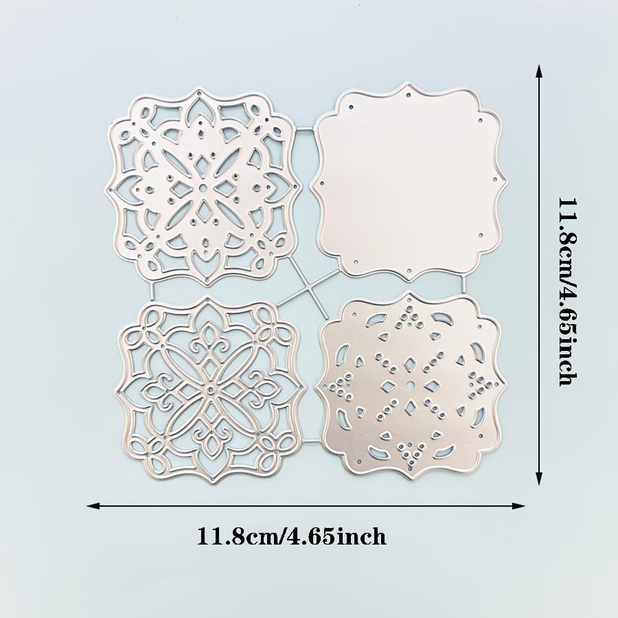 Layered Lace Frame Metal Cutting Dies Stencil for DIY Scrapbooking Photo Album Embossing Paper Cards Crafts Diecuts