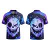 Men's Halloween Print Short Sleeve Casual T-Shirt