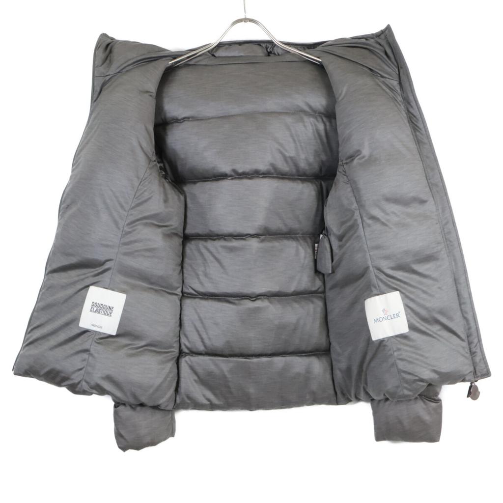 Moncler 2012 Graue Jersey Daunenjacke Jacke 1 grauGebraucht