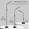 LED Floor Lamp For Living Room Adjustable Gooseneck Stand Light Dimmable Indoor Bedroom Standing Reading Light Office Decoration