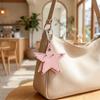 Handmade Drilling and Puncture Pentagram Bag Pendant Backpack Hangings Decor  Gifts