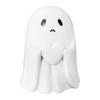Cute Sadness Ghost Statue Figurine Mini Ghosts Small Scary Ghost Figurines Spooky Halloween Home Resin Decoration For Shelf Desk