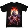 Unisex's Creative T-shirt Fashionable American Clothing with Trendy Patterns Featuring Russian and Rock Heavy Metal Popular Prints