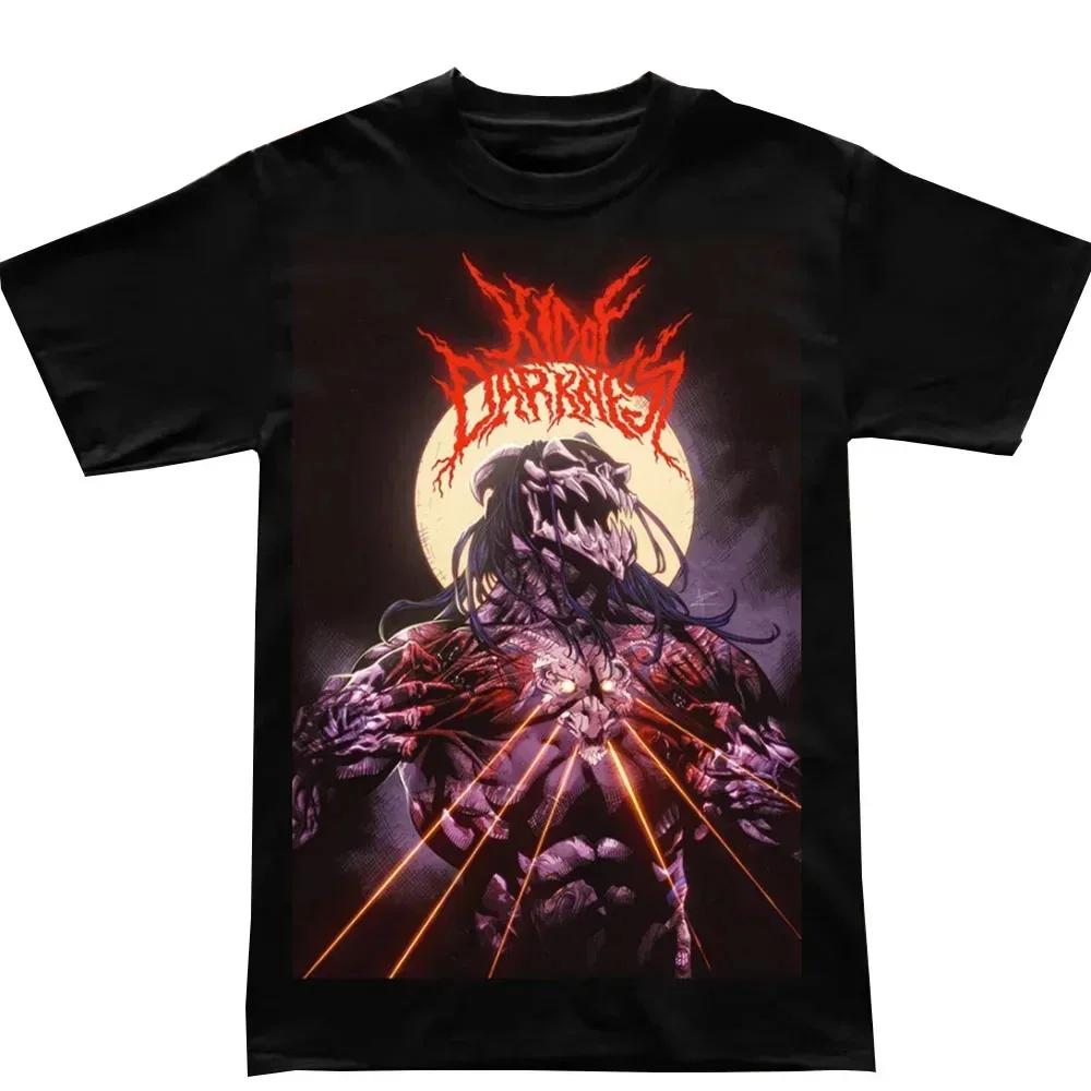 Unisex's Creative T-shirt Fashionable American Clothing with Trendy Patterns Featuring Russian and Rock Heavy Metal Popular Prints