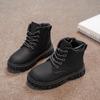 Girls' & Boys' Dr. Martens 2025 Autumn/Winter British Style Leather Ankle Boots - Trendy Children's Fashion Boots.