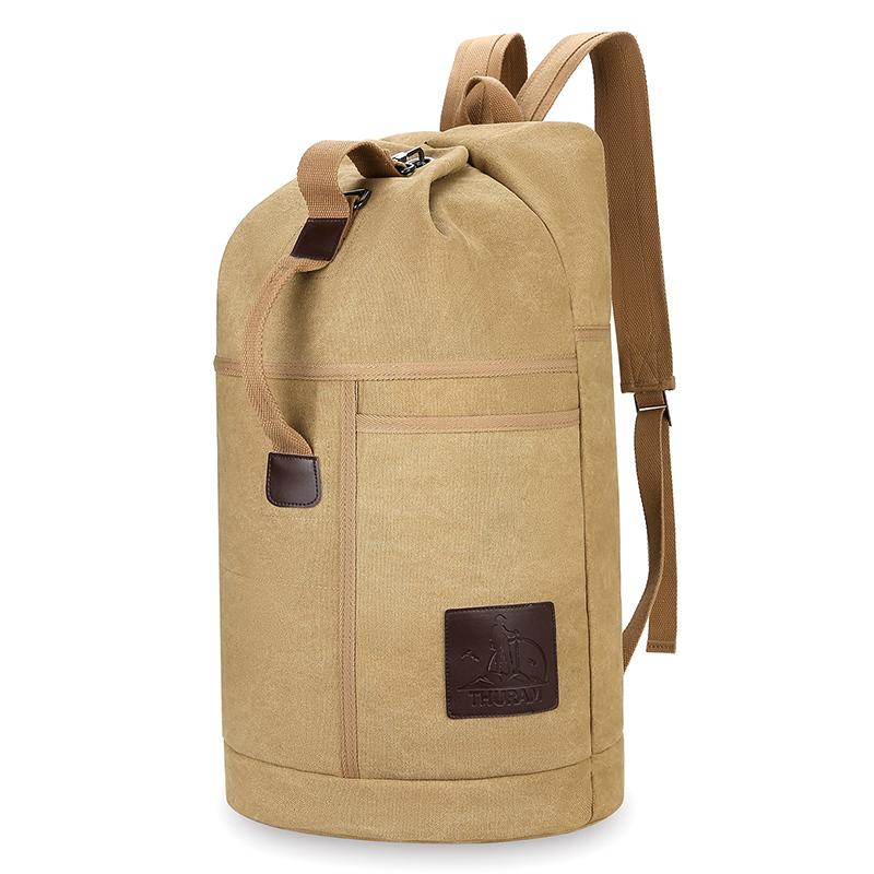 Outdoor Sports Bag  Rucksack Canvas Backpacks  School Bag Hiking Travel Backpacks Bucket Bag