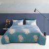 Mengjie Soft Printed All-Season Quilt Set with Pillow Inserts