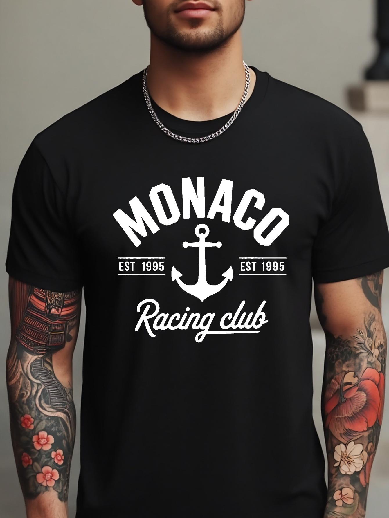 Monaco Racing Graphic T-shirt - Cotton Blend XXL