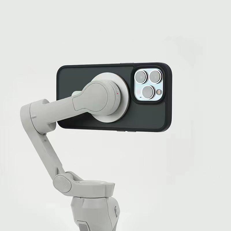 Soporte para Teléfono para DJI Osmo con Adaptador Magnético MagSafe Soportes para Teléfono Móvil para Accesorios DJI Osmo OM 7 7P/OM 6/OM 5/OM 4