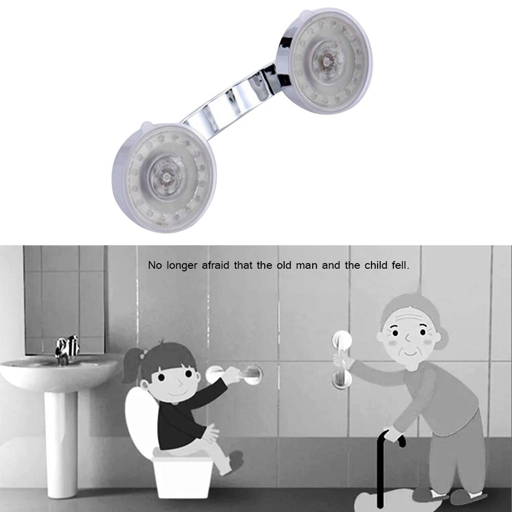 Bathroom Suction Cup Handle Grab Bar Shower Safety Bar Tub Door Anti Slip Handrail Bathroom Grab