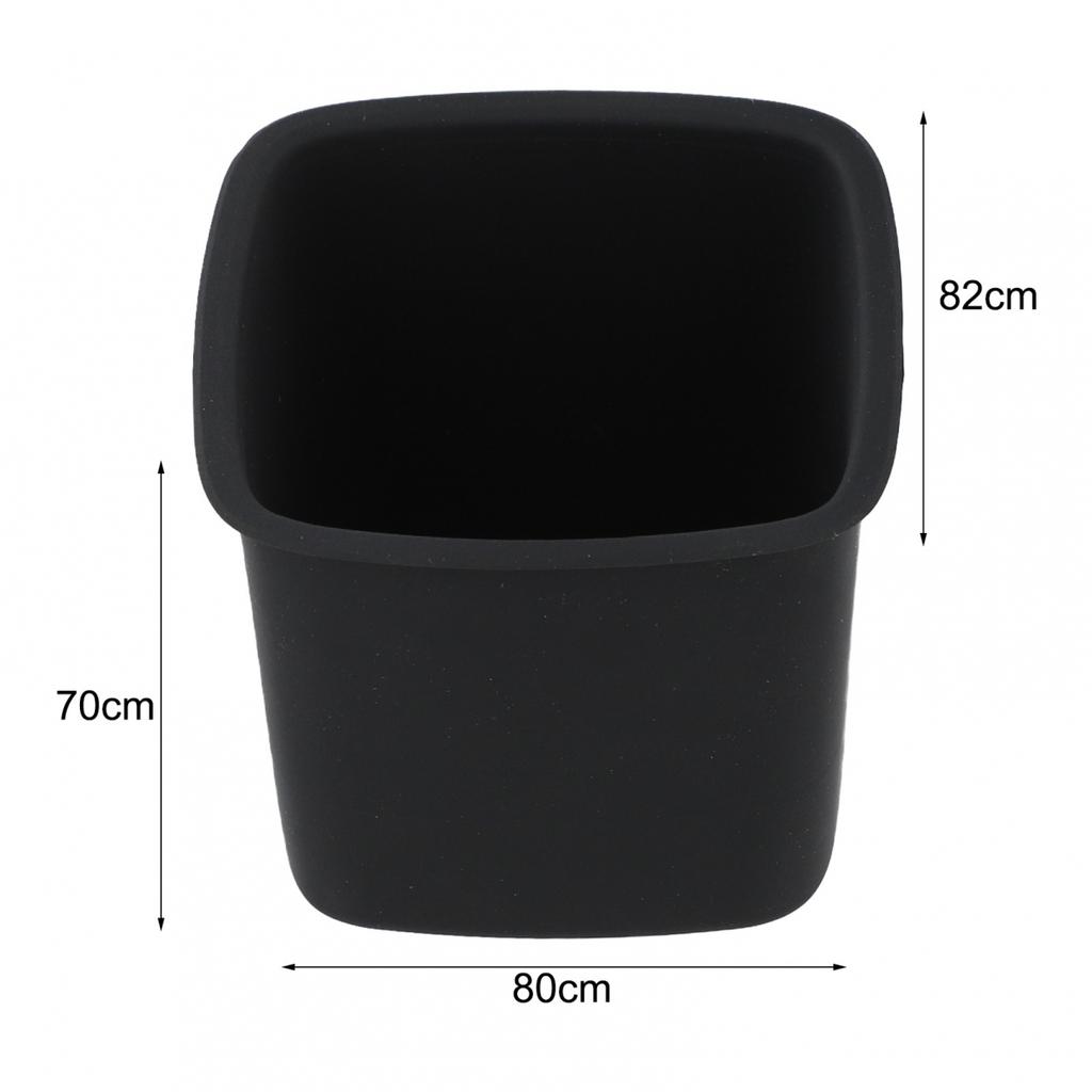 Black Water Cup Holder Central Console Rear Silicone