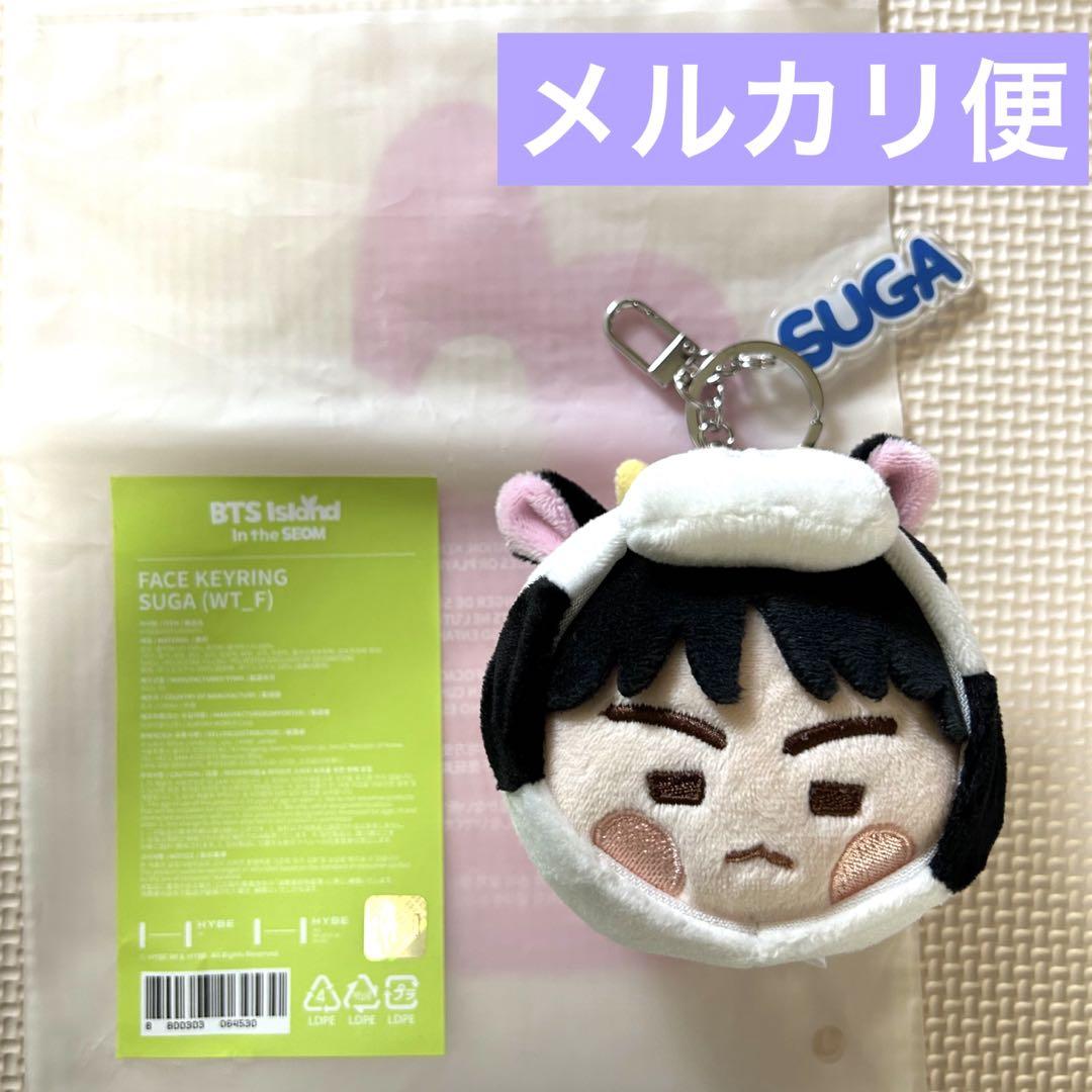

[USED] BTSI Island In the SEOM Face Key Ring SUGA