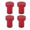 4 Pcs Bench Dogs 19mm Diameter Workbench Peg Aluminum Alloy High Strength Woodworking Desktop Stop Tenon
