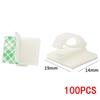 30/100pcs Cable Organizer Clips Cord Holder Desktop Workstation Wire Manager USB Charging Data Line Bobbin Winder Cable Storage