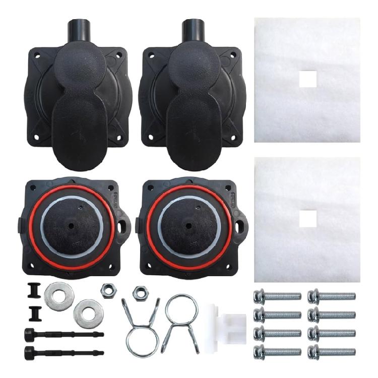 

Diaphragm Screw Rebuild Repair Kit Air Pumps Restoration Mounting for HP80 HP60 HP80-0117 HP80-0110 CS103EL AS500 1