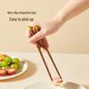 COOKER KING Premium Wenge Wood Chopsticks - 10 Pairs Set