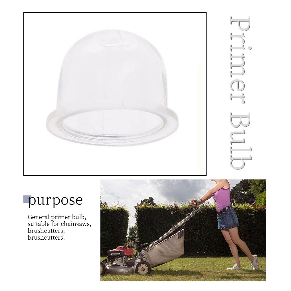 10Pcs Rubber Primer Bulbs Replace Trimmer Chain Saw Bulbs Accessories Replacement for GT SRM